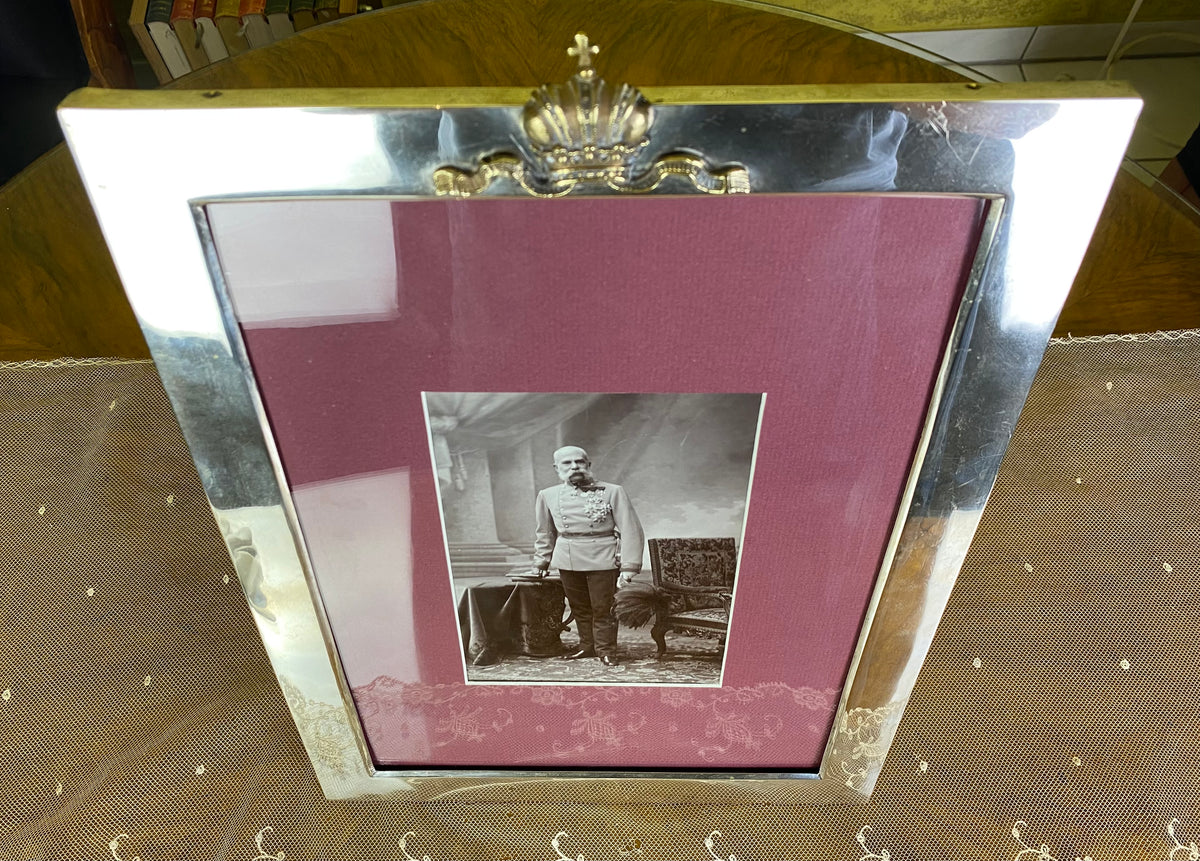 Cadre cadeau, Kaiser Franz Josef, Autriche, vers 1897
