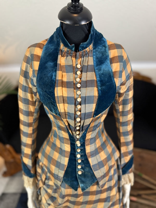 Croquet dress, ca. 1888 