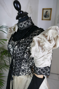 Victorianisches Abendkleid, ca. 1893 – Originaler Antik-Abendkleid aus den 1890er Jahren