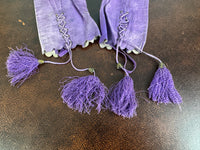 Three pairs of antique gloves from 1860s to early 20th century, goatskin