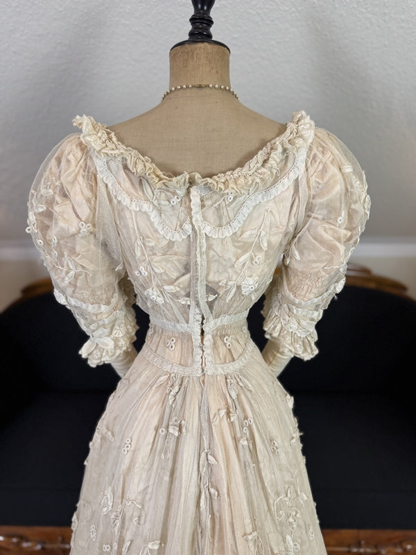 Antikes edwardianisches Dessous-Kleid, ca. 1903