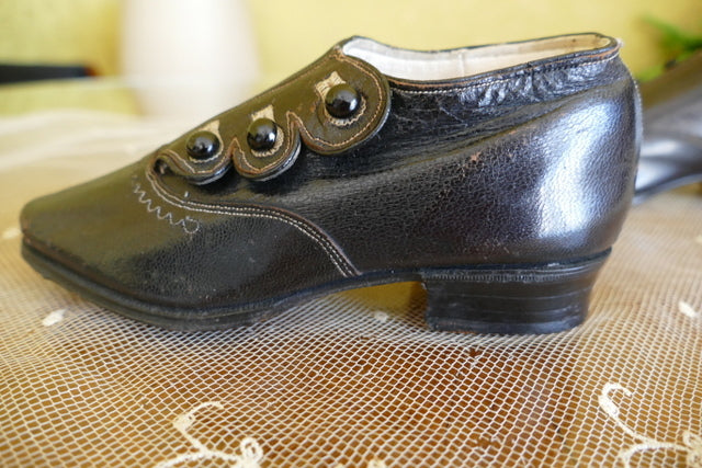 Musterschuhe, England, 1870er Jahre