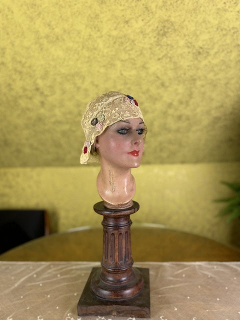 Hochzeitshaube, England, 1920er Jahre