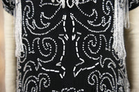 Besticktes Flapper-Kleid, Frankreich, ca. 1925