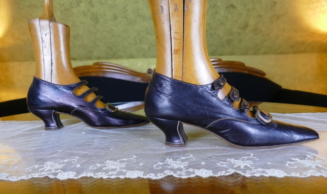 Antike Wanderstiefel aus Leder, ca. 1901