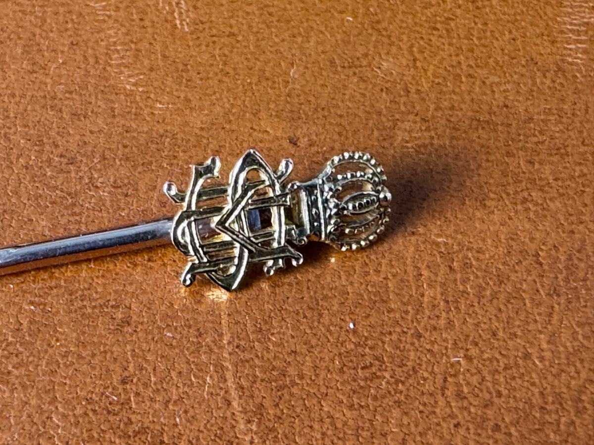 Gold Tie Pin of the Ducal House of Saxe-Meiningen, Gold, ca. 1890