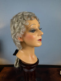 Victorian Theatrical Horsehair Wig, London ca. 1890 – Clarkson Maker, Wellington Street