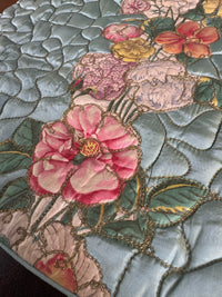 Antike gesteppte Strandtasche, Frankreich, ca. 1926