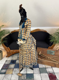 Croquet dress, ca. 1888 