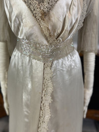 ALMERA ROBES Antikes Abendkleid, ca. 1910