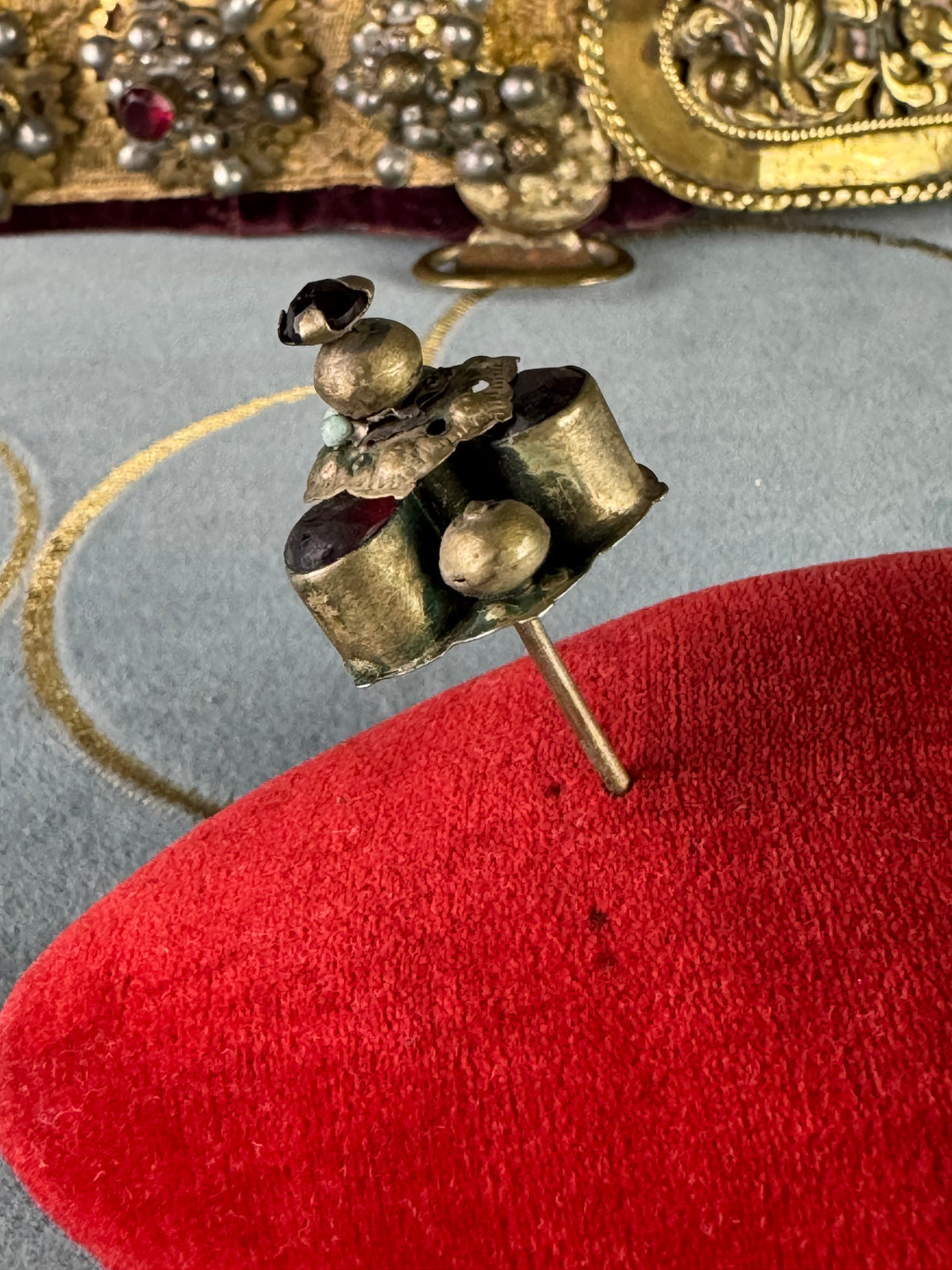 Antike Hump Pins / Schuhnägel aus Siebenbürgen, ca. 1800
