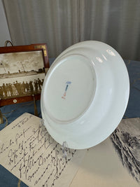 Dessertteller, SMY Hohenzollern, Kaiser Wilhelm II., datiert 1899