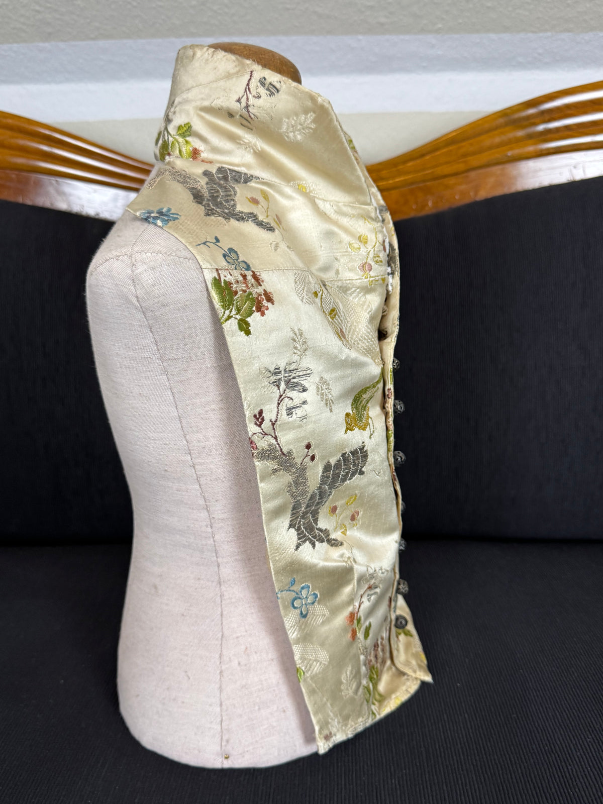 Antique Rococo Boy's Waistcoat Front France ca. 1760