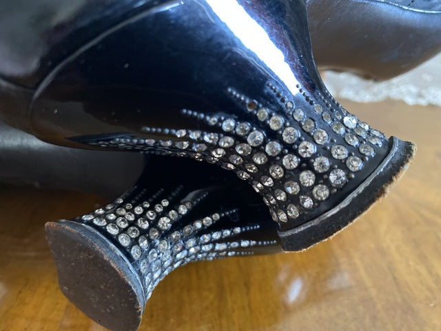 Ballschuhe, Strassabsatz, ca. 1909