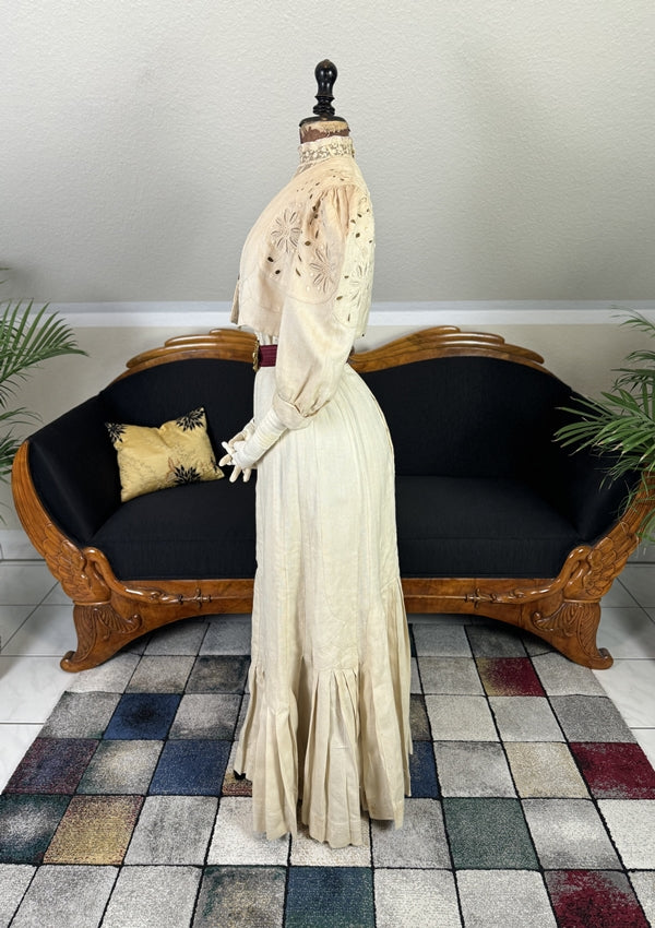 Leinen-Spazierkleid, Amerika, ca. 1904