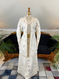 Antique Four‑Piece Edwardian Walking Dress ca. 1910 – Linen, Lace & Lady Gillman Provenance