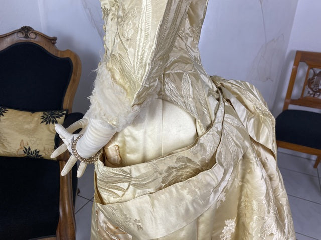 AM VAIL Brautkleid, Amerika, ca. 1879