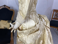 AM VAIL Brautkleid, Amerika, ca. 1879