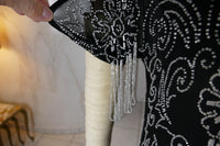 Besticktes Flapper-Kleid, Frankreich, ca. 1925