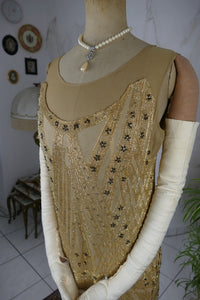 Antique 1920s flapper dress 