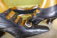 Antike Wanderstiefel aus Leder, ca. 1901