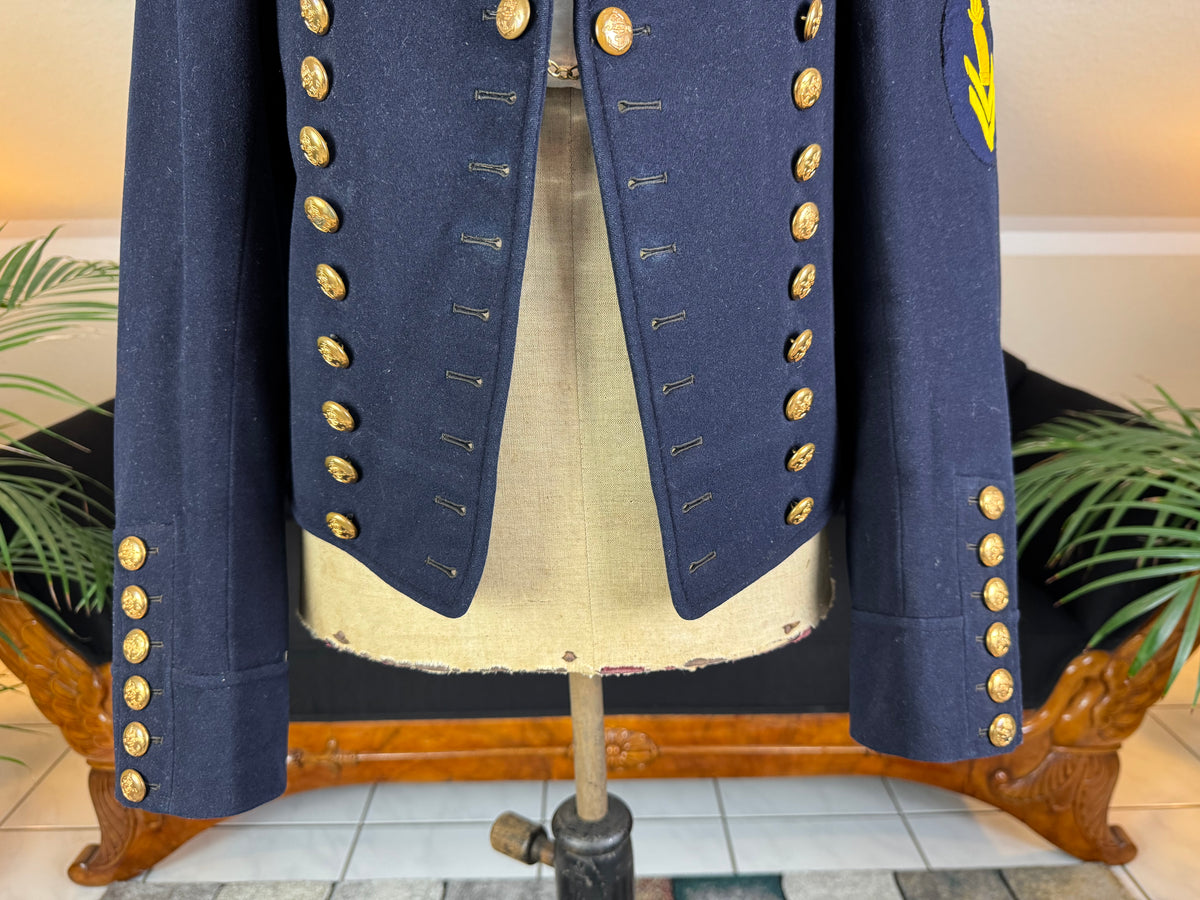 Einzigartige Sammlung zur deutschen Marine & Luftschifftruppe aus dem Ersten Weltkrieg, ca. 1914 – Messjacket von Willi Zunner mit Fotos und Feldpost