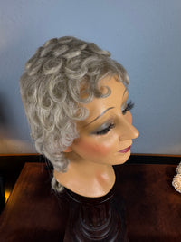Victorian Theatrical Horsehair Wig, London ca. 1890 – Clarkson Maker, Wellington Street