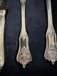 Couverts en argent doré, service Rococo, Empereur Guillaume II