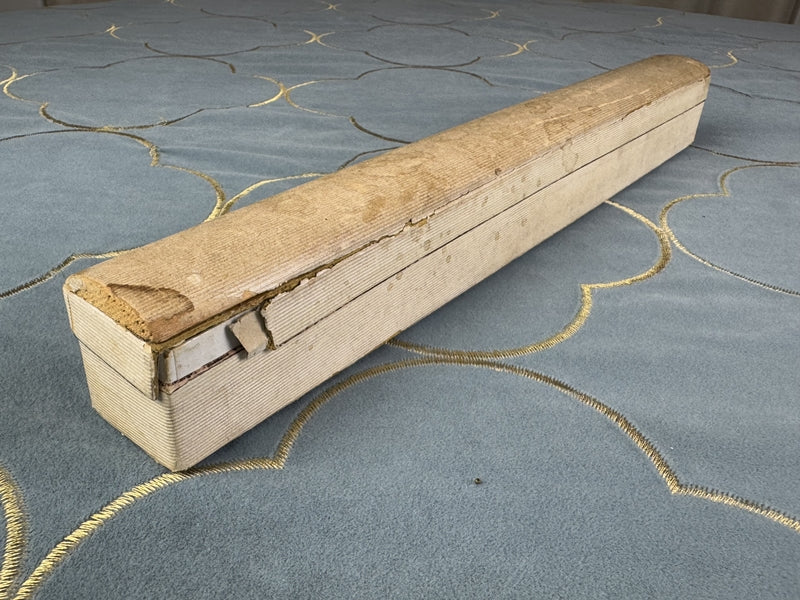 DUVELLEROY-Fächer mit gemaltem Monogramm, ca. 1890