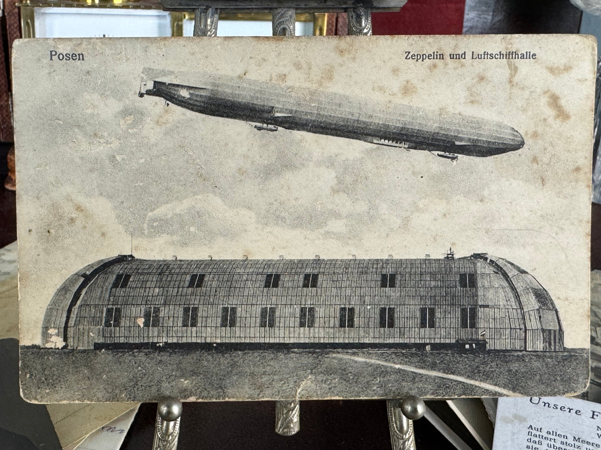 Einzigartige Sammlung zur deutschen Marine & Luftschifftruppe aus dem Ersten Weltkrieg, ca. 1914 – Messjacket von Willi Zunner mit Fotos und Feldpost