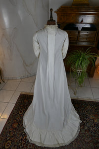 Boudoir-Gewand, Amerika, ca. 1877