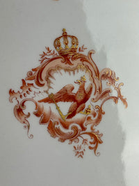 Neuosier Large Serving Platter, Kaiser Wilhelm II, ca. 1900