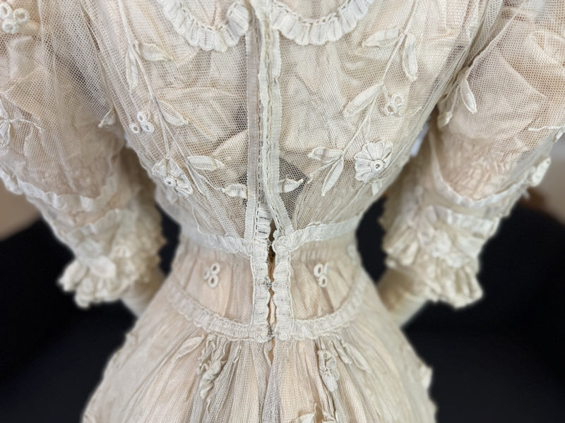 Antikes edwardianisches Dessous-Kleid, ca. 1903