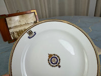 Dessertteller, SMY Hohenzollern, Kaiser Wilhelm II., datiert 1899