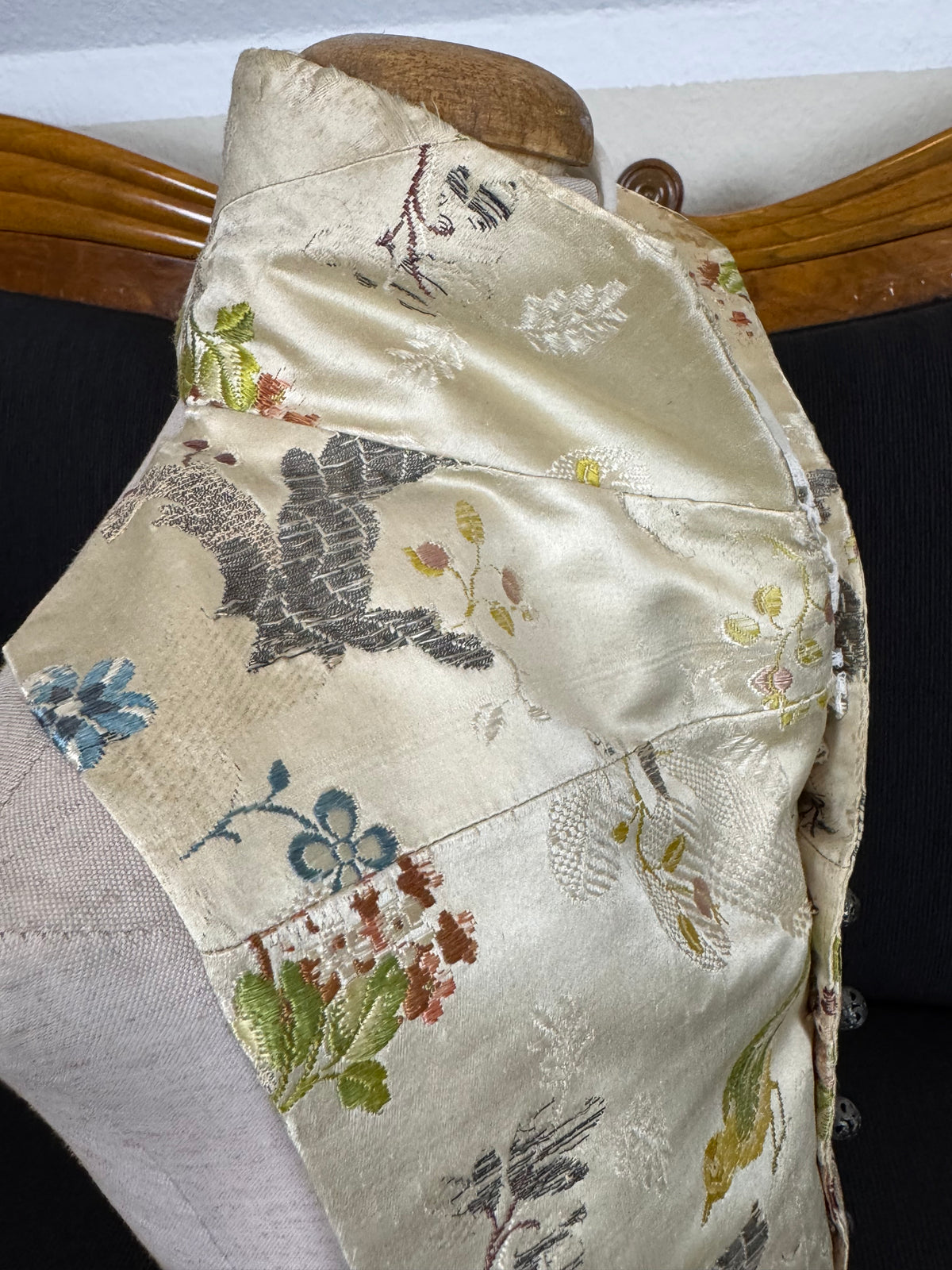 Antique Rococo Boy's Waistcoat Front France ca. 1760