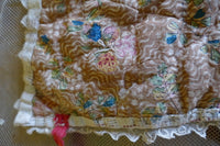 Antiker Biedermeier Brustlatz ca. 1840 – Deutsches frühes viktorianisches Textil