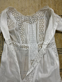 Antikes Baumwoll-Dessous-Sommerkleid, Amerika, ca. 1913