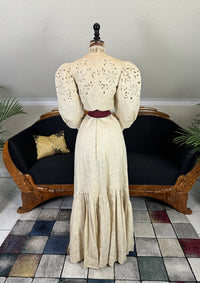 Leinen-Spazierkleid, Amerika, ca. 1904