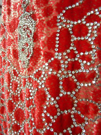 Vintage red dévoré velvet dress, Paris, ca. 1926 