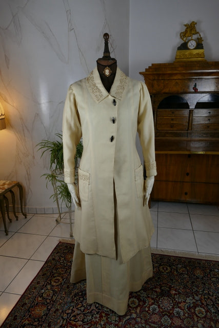 Robe de marche en laine, Amérique, vers 1909