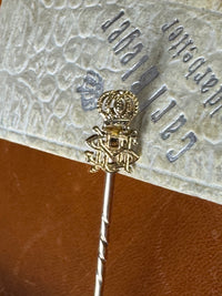 Gold Tie Pin of the Ducal House of Saxe-Meiningen, Gold, ca. 1890
