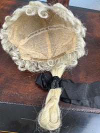 Victorian Theatrical Horsehair Wig, London ca. 1890 – Clarkson Maker, Wellington Street