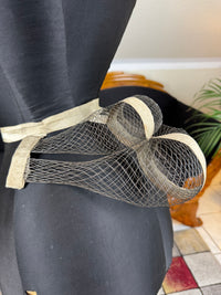 American Braided Wire Co. Wire Work Bustle – Victorian Two‑Coil Dress Support with Label