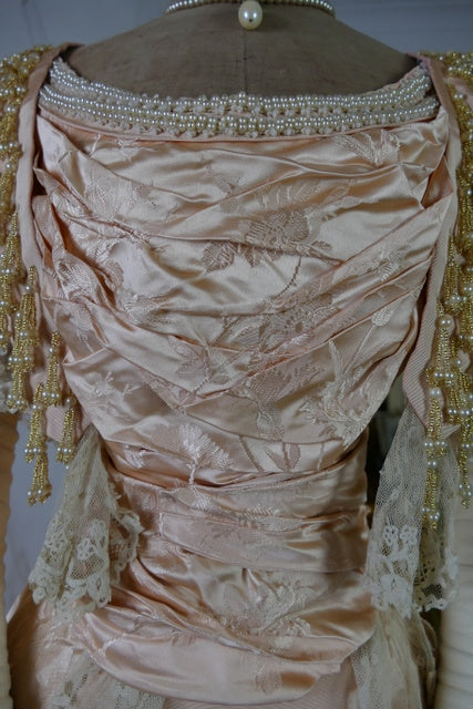 LARUE Ballkleid, Bordeaux-Biarritz, ca. 1898