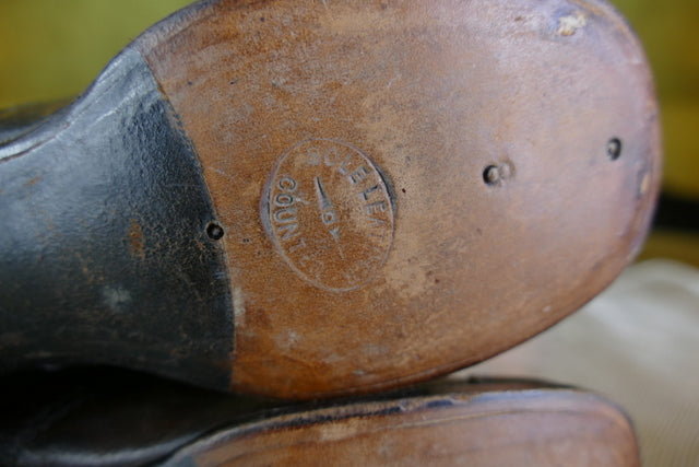 Kinderstiefel, patentiert 1860