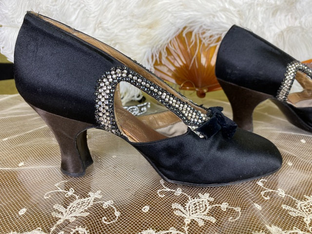 GRAND LUXE Abendschuhe, Frankreich, ca. 1927