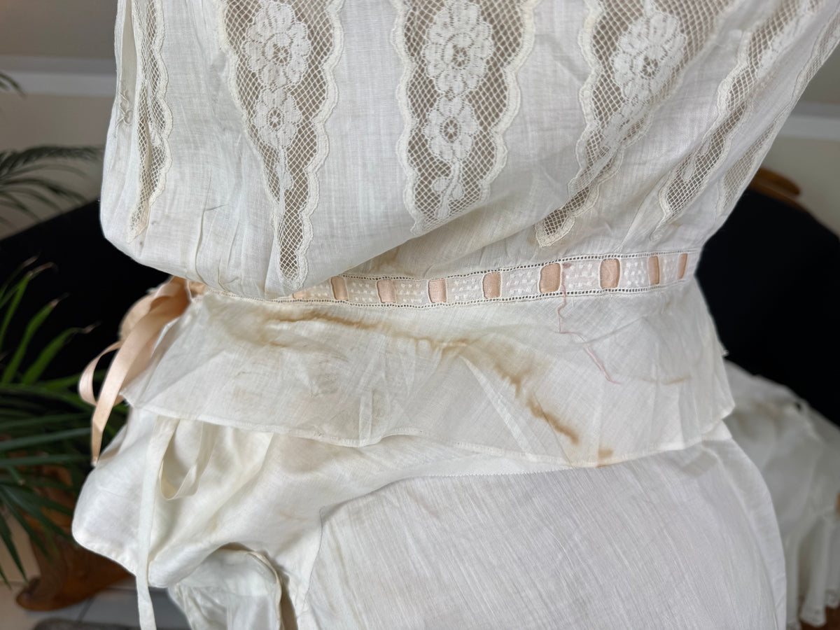 Rare Edwardian 1911 Maternity Underwear – Lady Gillman Provenance