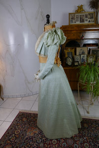MARIE ROBEL Promenadenkleid, Dresden,ca. 1898