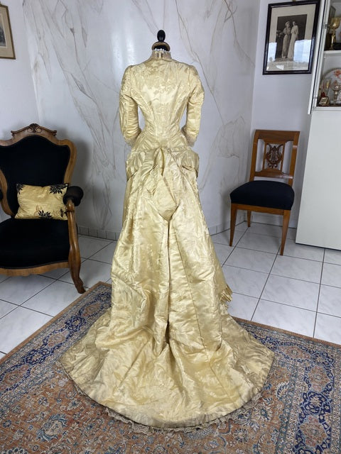 AM VAIL Brautkleid, Amerika, ca. 1879
