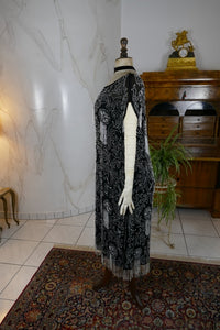 Besticktes Flapper-Kleid, Frankreich, ca. 1925